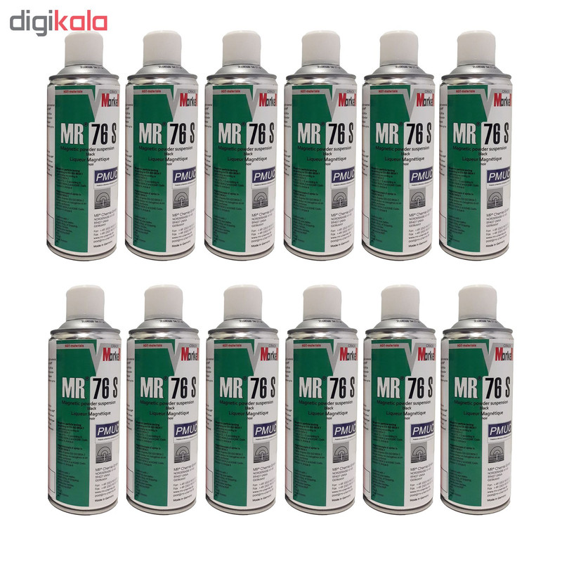 اسپری تست ذرات مغناطیسی ام آر مدل ink 76S حجم 400 میلی لیتر بسته 12عددی