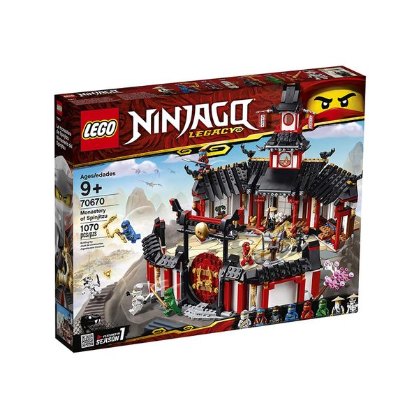 لگو سری Ninjago مدل monastery of spinjitzu کد 70670 لگو سری Ninjago مدل monastery of spinjitzu کد 70670