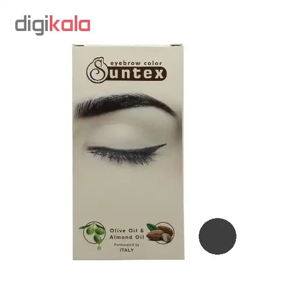 کیت رنگ ابرو سانتکس شماره C5-E6.1 حجم 30 میلی لیتر رنگ بلوند دودی تیره