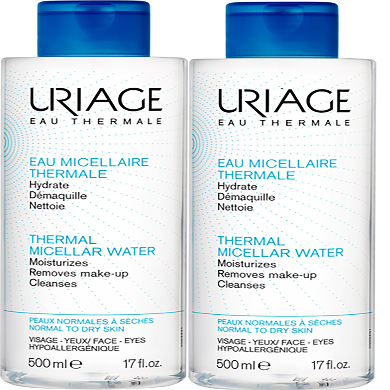 پاک کننده آرایش صورت اوریاژ سری Micellar Water حجم 500 میلی لیتر بسته 2 عددی
