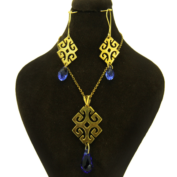 نیم ست نقره زنانه کارنلین کد C3313