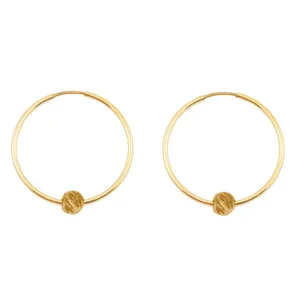گوشواره طلا 18 عیار زنانه نازنین کد H-1005