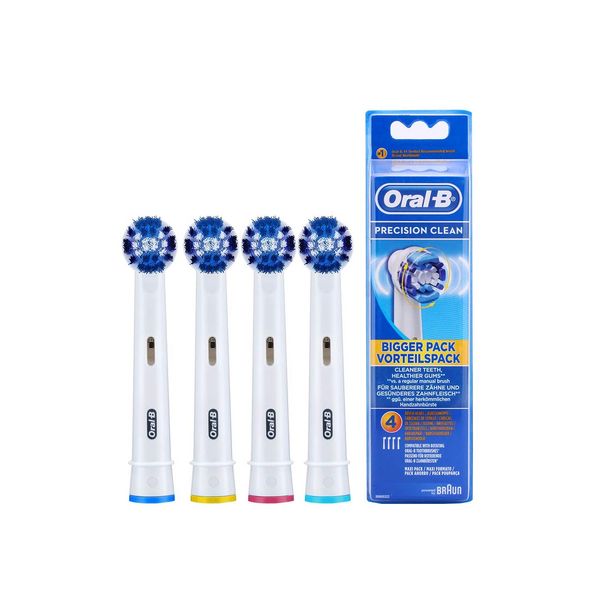 مشخصات قیمت و خرید سری یدک مسواک برقی اورال بی مدل Precision Clean بسته 4 عددی دیجی کالا