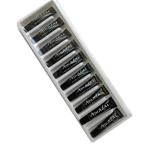 چسب مژه مصنوعی آمادای مدل A210 وزن 1 گرم  بسته 10 عددی