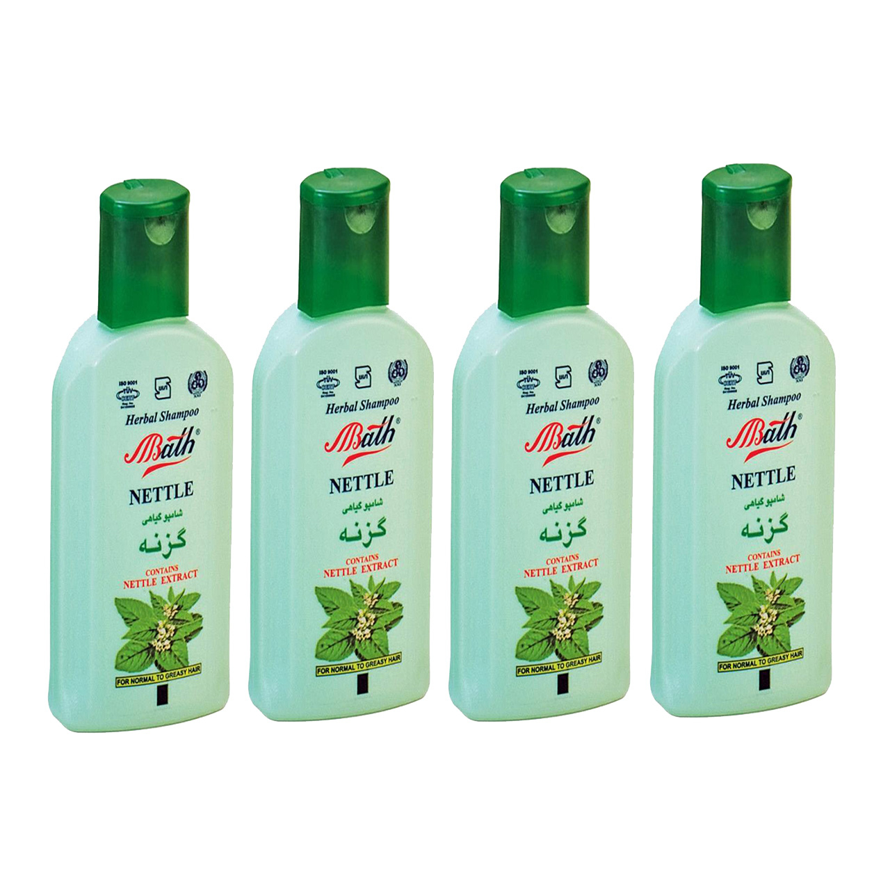 شامپو مو مدل Nettle حجم 280 میلی لیتر مجموعه 4 عددی