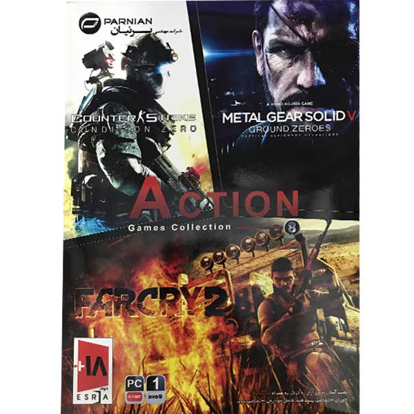 مجموعه بازی Action Games Collection 8 مخصوص pc نشر پرنیان