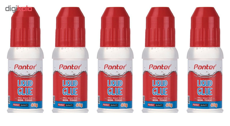 چسب مایع پنتر مدل GL 421 بسته 5 عددی