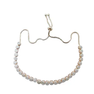 دستبند نقره زنانه کد a22