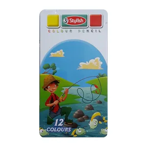 مداد رنگی 12 رنگ استایلیش کد 4