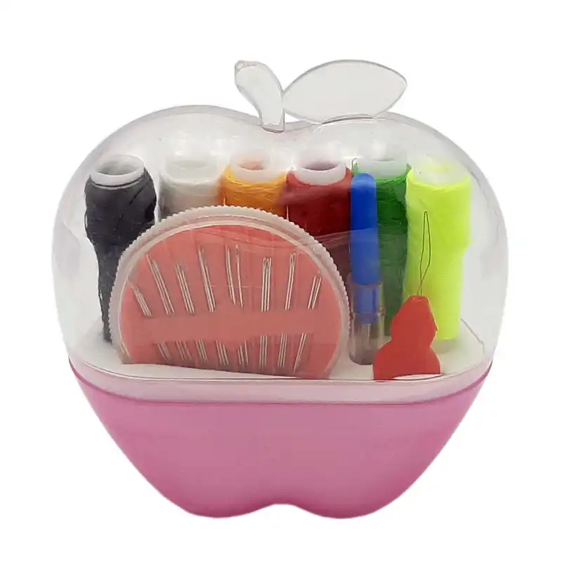 جعبه لوازم خیاطی طرح سیب کد 1040001-3