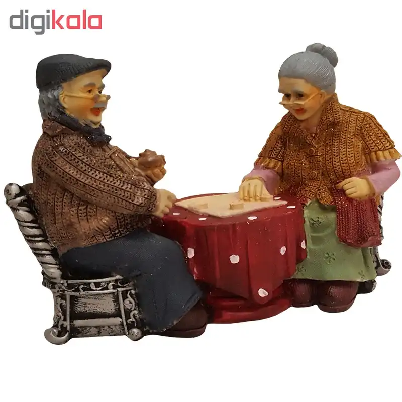 مجسمه لیلپار طرح شطرنج باز مدل DGO-1007R