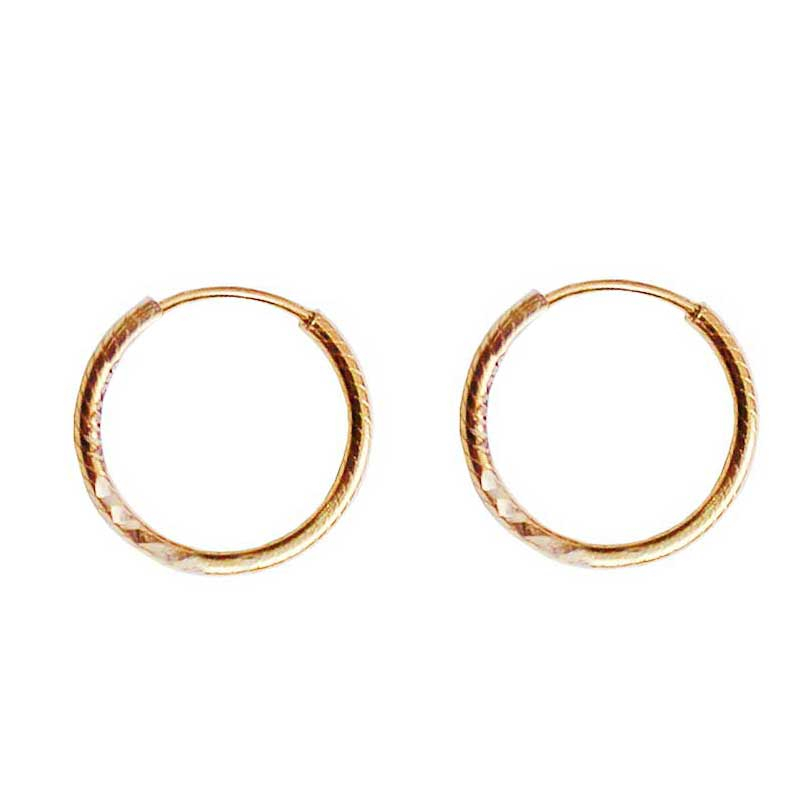 گوشواره طلا 18 عیار زنانه نازنین کد B-004