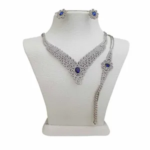 نیم ست نقره زنانه ترمه 1 کد SE 1041