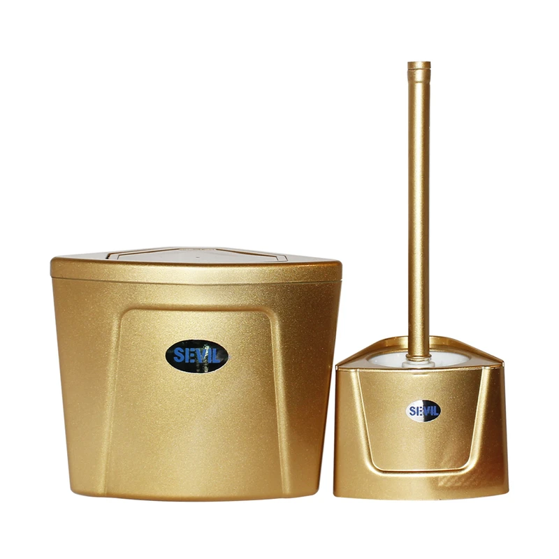 ست سطل زباله و فرچه سویل مدل Pyra