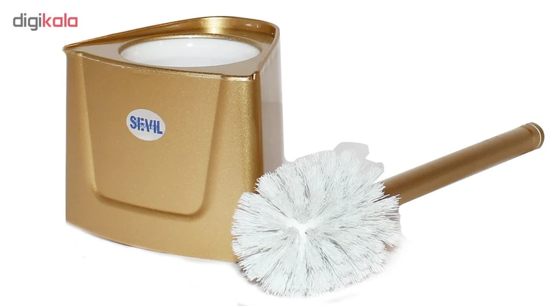 عکس شماره 4 : ست سطل زباله و فرچه سویل مدل pyra