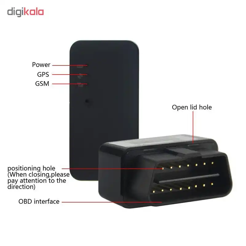 ردیاب خودرو او بی دی کد 22