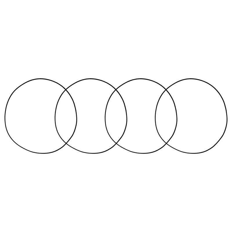 واشر اورینگ بوش پیستون کد 4-2527358 مناسب برای پژو 405‌ بسته 8 عددی