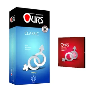کاندوم اورز مدل CLASSIC بسته 12 عددی به همراه کاندوم مدل بلیسر