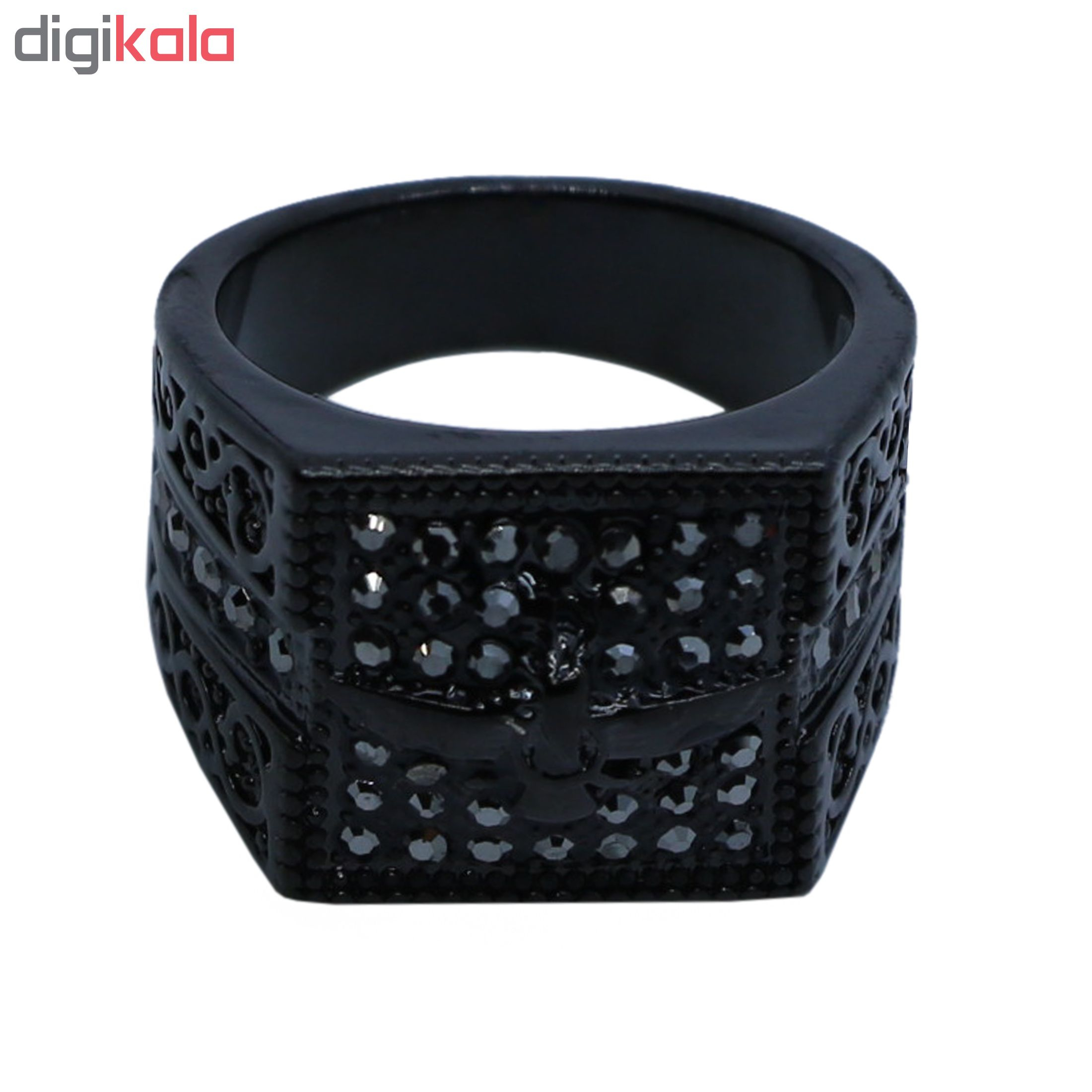 انگشتر مردانه طرح فروهر کد 0106