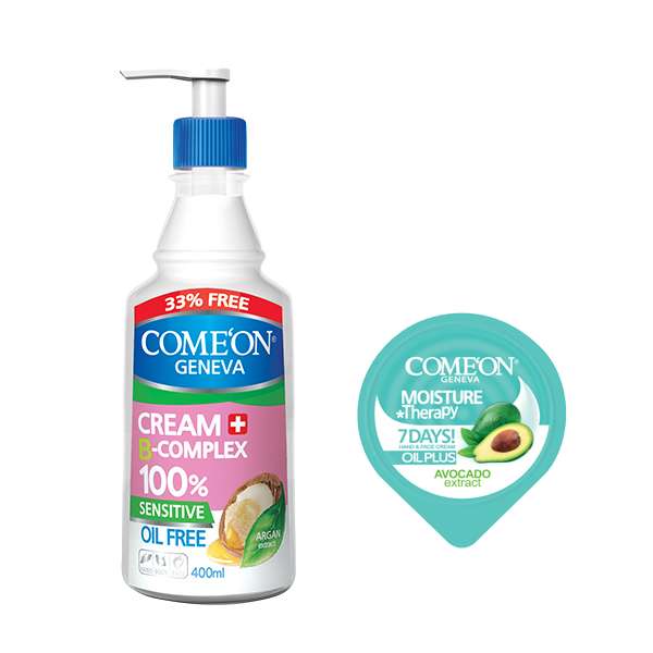 کرم مرطوب کننده کامان مدل Oil Free حجم 400 میلی لیتر به همراه کرم نرم کننده مدل oil plus حجم 7 میلی لیتر کرم مرطوب کننده کامان مدل Oil Free حجم 400 میلی لیتر به همراه کرم نرم کننده مدل oil plus حجم 7 میلی لیتر