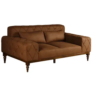 مبل راحتی دو نفره چشمه نور کد MA-314/2-BR-BR