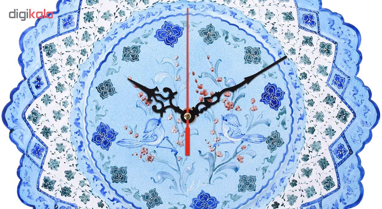 ساعت مسی میناکاری صالحی زاده طرح کندو 00-25 سایز 30 سانتی‌متر