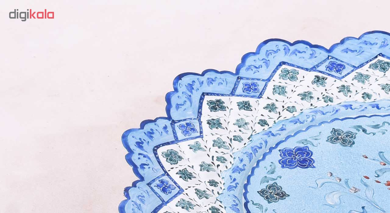 ساعت مسی میناکاری صالحی زاده طرح کندو 00-25 سایز 30 سانتی‌متر