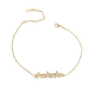 پابند زنانه مون لایت طرح ستاره دریایی کد A1191