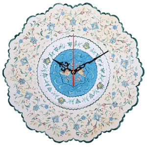 ساعت میناکاری صالحی زاده طرح حوض فیروزه مدل 00-23 سایز 30 سانتیمتر