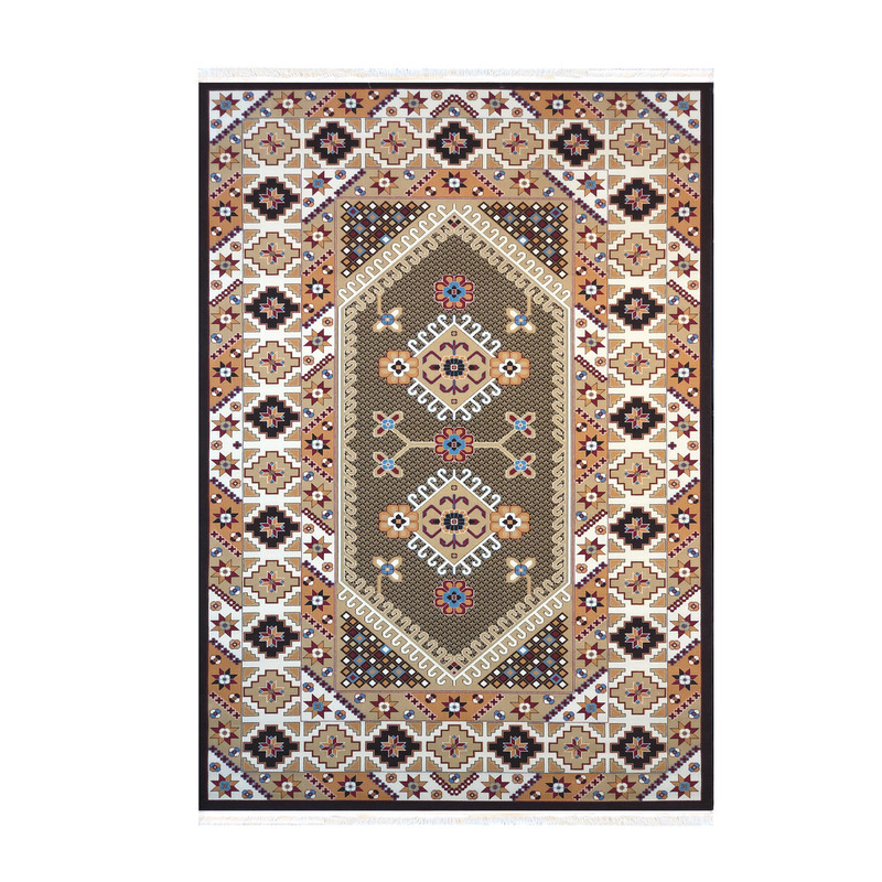 گليم ماشيني ستاره كوير يزد مدل sp-126