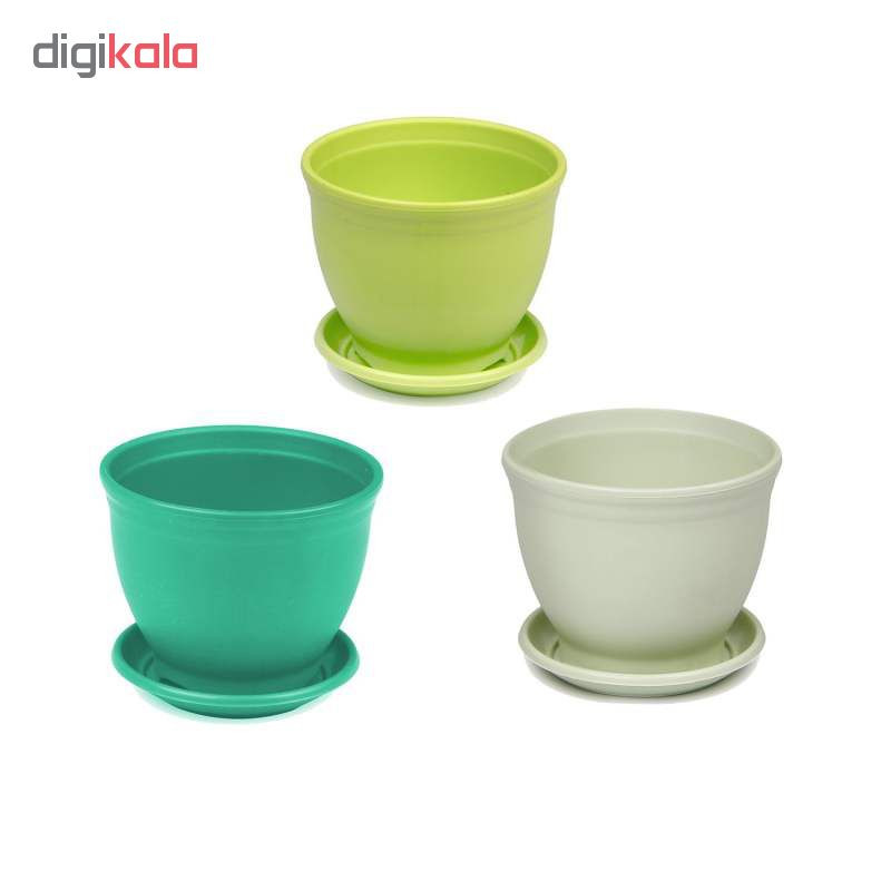 گلدان کلاسیک مدل G3010 بسته 6 عددی