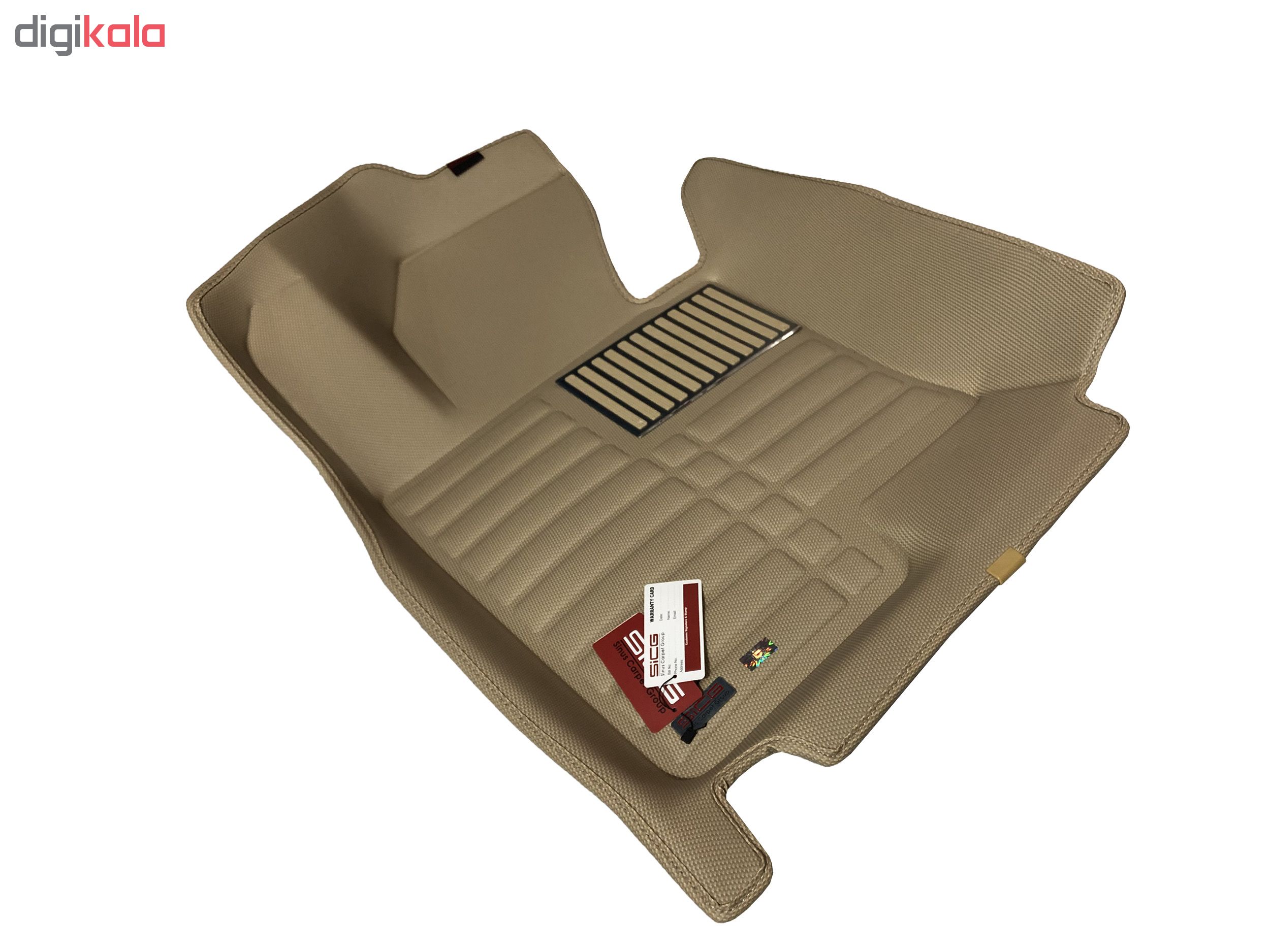 کفپوش سه بعدی خودرو اس‌ای‌سی‌جی مدل CBN مناسب برای هیوندایی آزرا گرنجور 2013