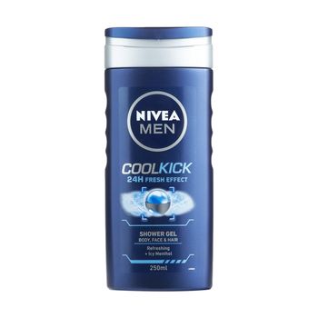 شامپو سر،صورت و بدن مردانه نیوا مدل CoolKick حجم 250 میلی لیتر