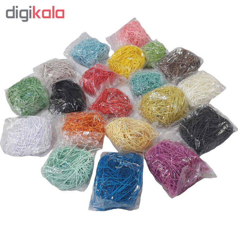 پوشال تزیینی کادو مدل PK P20 بسته 20 عددی