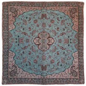  رومیزی ترمه ابریشم طرح شاه عباسی کد AL 04