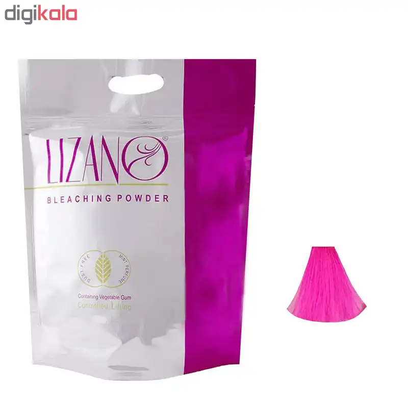 پودر دکلره لیزانو مدل Mint وزن 50 گرم رنگ صورتی