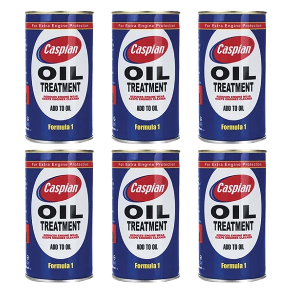 مکمل روغن موتور خودرو کاسپین مدل Formula 1 حجم 300 میلی لیتر بسته 6 عددی