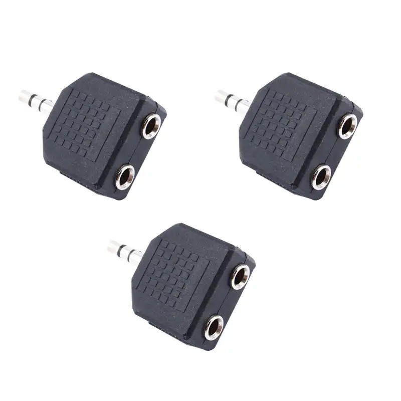 مبدل 1 به 2 AUX مدل AU-12 بسته 3 عددی