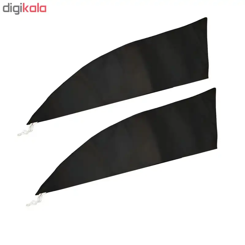 آفتاب گیر شیشه خودرو مدل PZ01 مناسب برای پراید 131 بسته 2 عددی