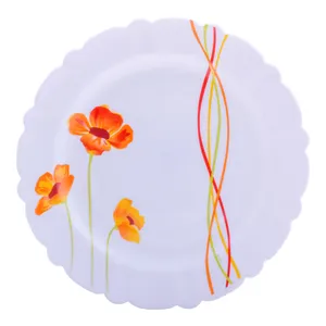 بشقاب ایروپال طرح گل کد dop-pelican بسته 5 عددی