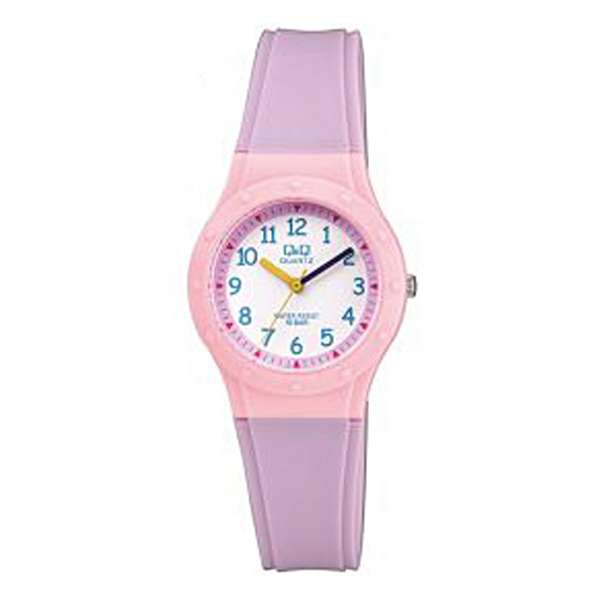 ساعت مچی عقربه ای دخترانه کیو اند کیو مدل VR75j002Y ساعت مچی عقربه ای دخترانه کیو اند کیو مدل VR75j002Y
