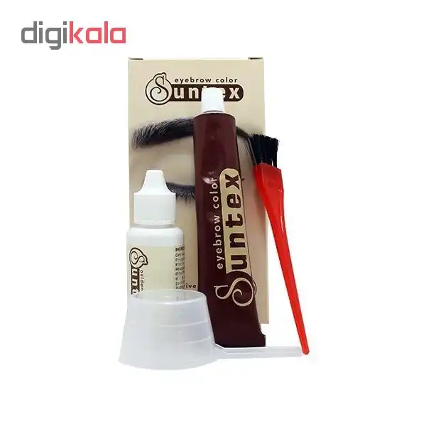 کیت رنگ ابرو سانتکس شماره H7-E8.13 حجم 30 میلی لیتر رنگ کنفی