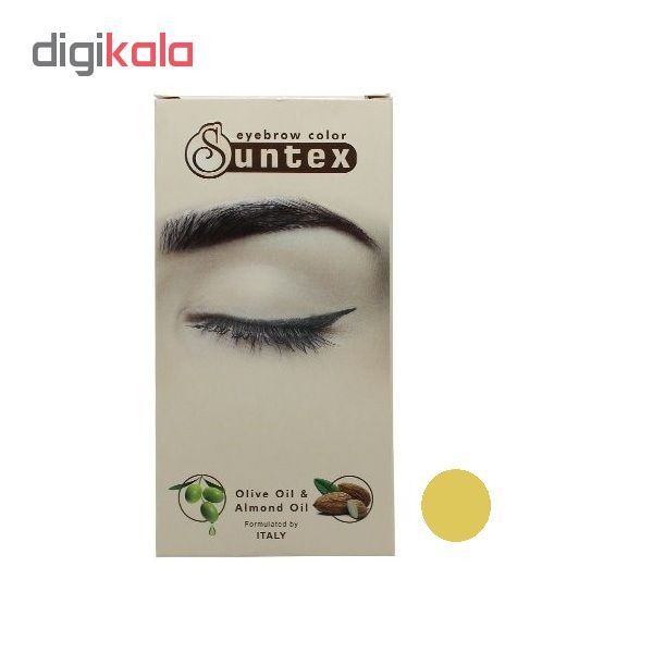 کیت رنگ ابرو سانتکس شماره SA6-E7.23 حجم 30 میلی لیتر رنگ شنی متوسط