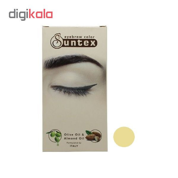کیت رنگ ابرو سانتکس شماره SA8-E9.23 حجم 30 میلی لیتر رنگ شنی خیلی روشن