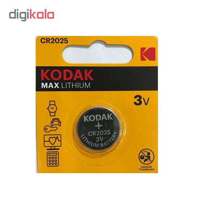 باتری سکه ای کداک مدل MAX LITHIUM CR 2025