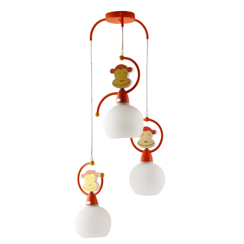 چراغ آویز کودک طرح میمون کد B917