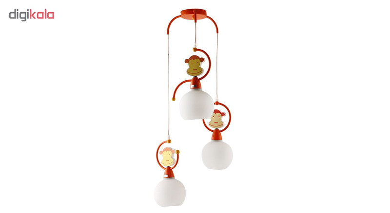 چراغ آویز کودک طرح میمون کد B917