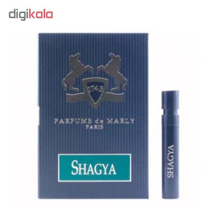 عطر جیبی پرفیوم دو مارلی مدل Shagya حجم 1.2 میلی لیتر عطر جیبی پرفیوم دو مارلی مدل Shagya حجم 1.2 میلی لیتر