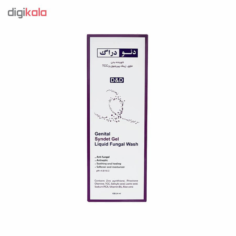 پن مایع ضد قارچ دئودراگ مدل Fungal Wash 0643 حجم ۱۵۰ میلی لیتر