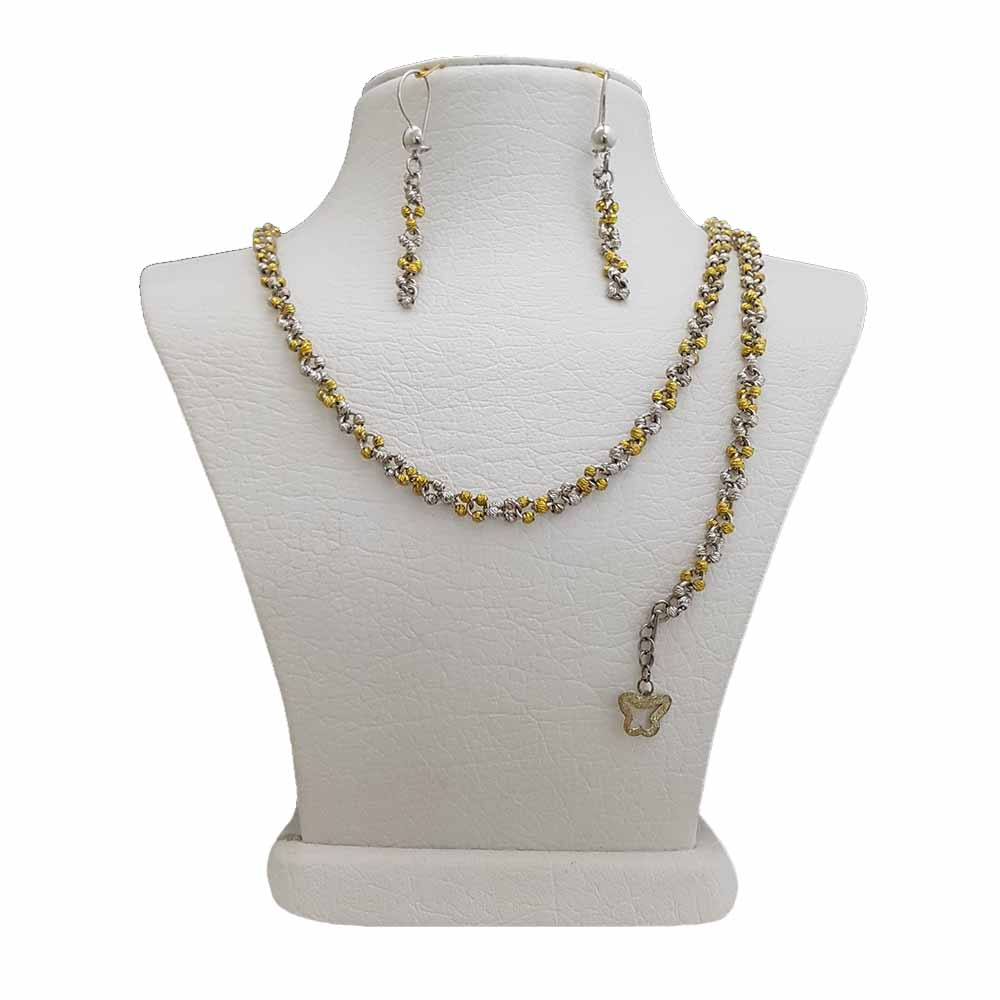 نیم ست نقره زنانه ترمه 1 کد SE 1051